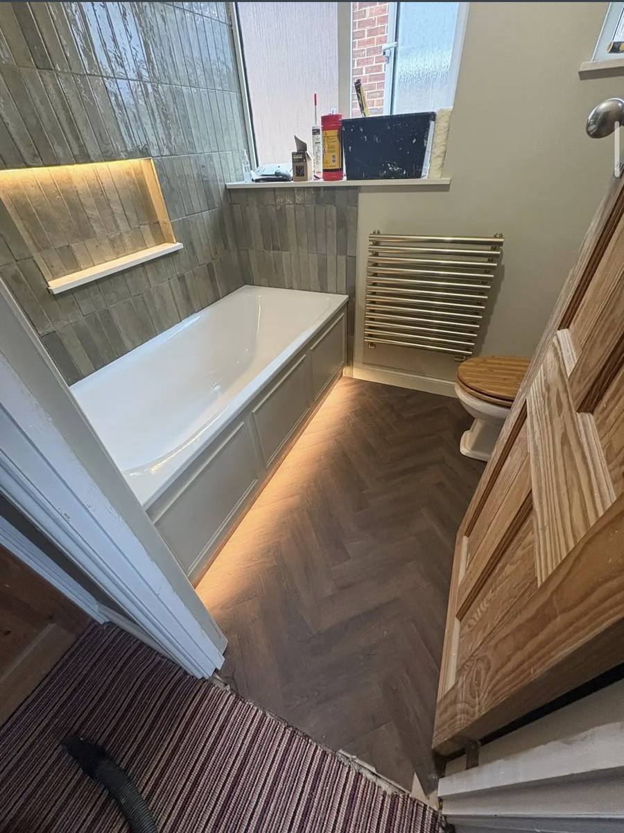 Full Bathroom Renovation — after